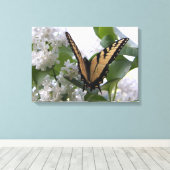 Toile Queue d'hirondelle de tigre de l'est sur White Lil (Insitu (Plancher de Bois))