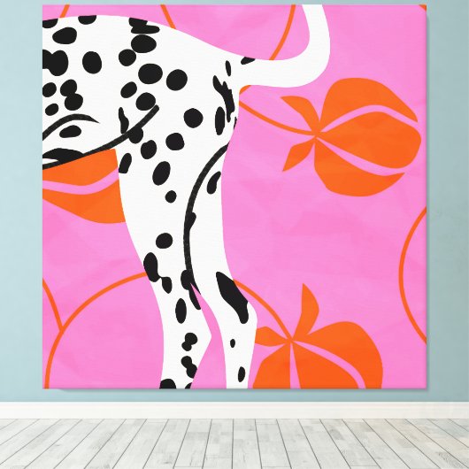 Toile Queue et texture (Insitu (Plancher de Bois))