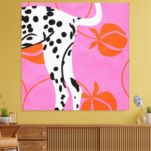 Toile Queue et texture (Insitu(Salon))