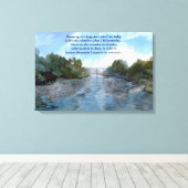 Toile Qui je suis aujourd'hui Inspirant (Insitu (Plancher de Bois))