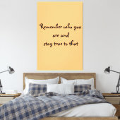 Toile Qui vous êtes Canvas Imprimer (Insitu(Chambre))