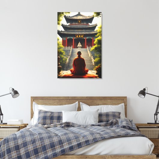 Toile Quiétude du temple (Insitu(Chambre))