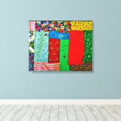 Toile Quilt américain (Insitu (Plancher de Bois))