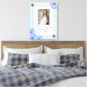 Toile Quinceanera bleu clair (Insitu(Chambre))