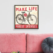 Toile Quota de Make Life a Great Journey (Insitu(Salon))