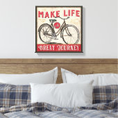 Toile Quota de Make Life a Great Journey (Insitu(Chambre))