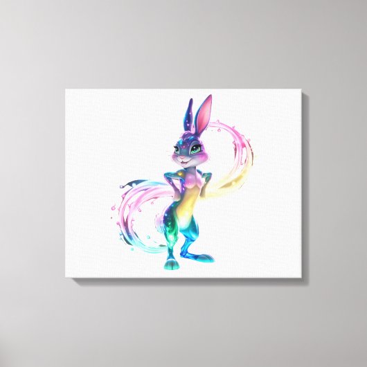 Toile Rabbit adorable (Recto)