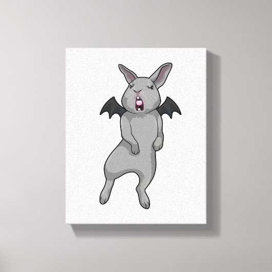 Toile Rabbit avec aile chauve-souris (Recto)