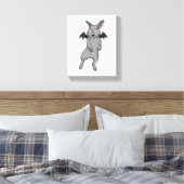 Toile Rabbit avec aile chauve-souris (Insitu(Chambre))