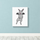Toile Rabbit avec aile chauve-souris (Insitu (Plancher de Bois))