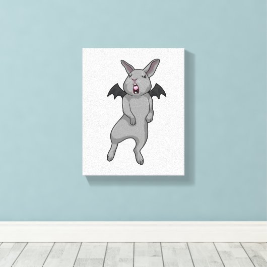 Toile Rabbit avec aile chauve-souris (Insitu (Plancher de Bois))