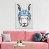 Toile Rabbit Daredevil (Insitu(Salon))