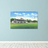 Toile Raceway View de Grand Stand, Club House, (Insitu (Plancher de Bois))