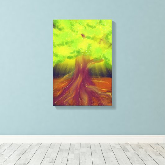 Toile Racines (Insitu (Plancher de Bois))