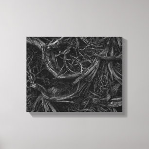 Toile Racines de l'arbre