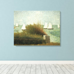 Toile Rade de Grandcamp de Georges Seurat, Art ancien