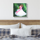 Toile Radha Attend Krishna À Vrindavan (Insitu(Chambre))