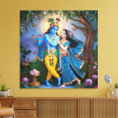Toile RadheKrishn (Insitu(Salon))