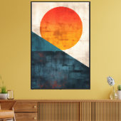 Toile Radiant Divide au crépuscule (Insitu(Salon))