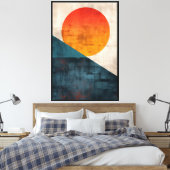 Toile Radiant Divide au crépuscule (Insitu(Chambre))