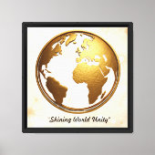 Toile "Radiant Globe Majesty" (Recto)