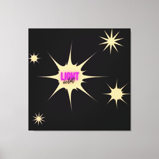 Toile Radiant Light – Modern & Vibrant Style (Recto)