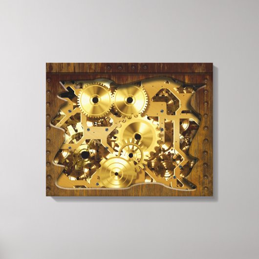 Toile Radical Steampunk 3 Wrapped Canvas (Recto)