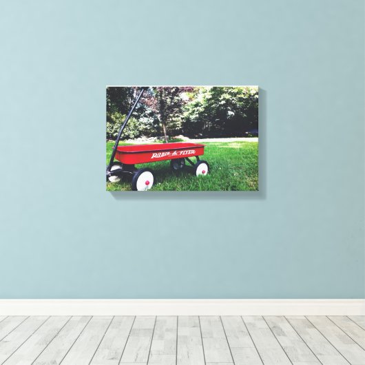 Toile Radio Flyer (Insitu (Plancher de Bois))