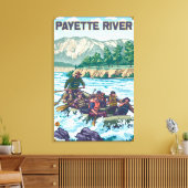 Toile Rafting en eau blanche - rivière Payette, Idaho (Insitu(Salon))