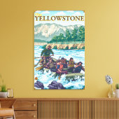 Toile Rafting en eau blanche - West Yellowstone, Montana (Insitu(Salon))