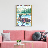 Toile Rafting en eau blanche - Wyoming (Insitu(Salon))