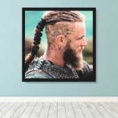 Toile Ragnar Lothbrok (Insitu (Plancher de Bois))