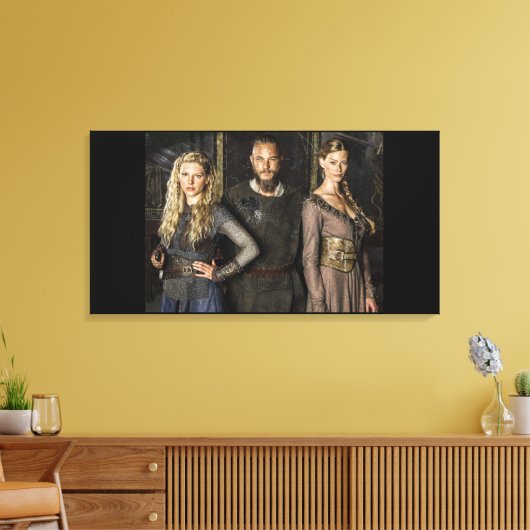 Toile Ragnar Lothbrok Lagertha Aslaug (Insitu(Salon))