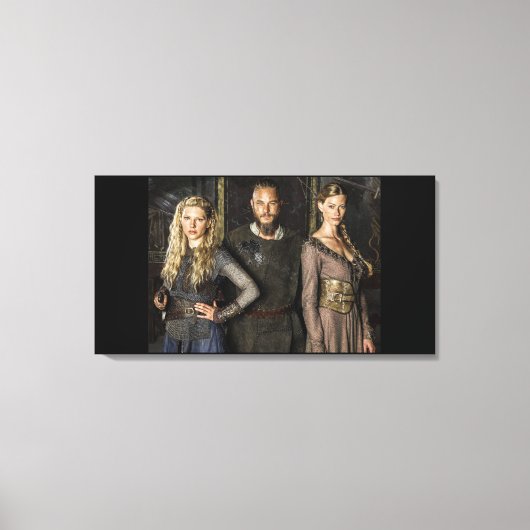 Toile Ragnar Lothbrok Lagertha Aslaug (Recto)