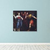 Toile Rahab et les émissaires de Joshua (Insitu (Plancher de Bois))