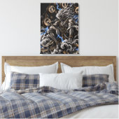 Toile Raijin Bleu (Insitu(Chambre))