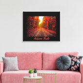 Toile Rails d'automne (Insitu(Salon))