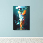 Toile Rain Parade - Ken Gage Art (Insitu (Plancher de Bois))