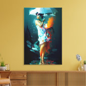 Toile Rain Parade - Ken Gage Art (Insitu(Salon))