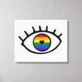 Toile Rainbow eye (Recto)