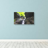 Toile Rainbow Falls & cascade, Watkins Glen, New York (Insitu (Plancher de Bois))