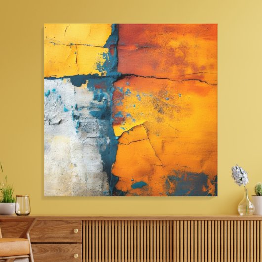 Toile Rainbow Granite Canvas Art (Insitu(Salon))