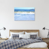 Toile Rainbow Ocean Wave Triptyque Wall Art (Insitu(Chambre))