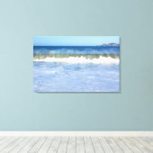 Toile Rainbow Ocean Wave Triptyque Wall Art (Insitu (Plancher de Bois))