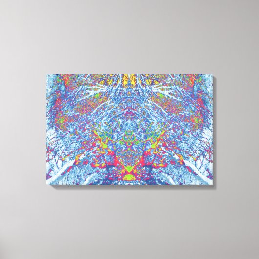 Toile RainbowSnow© Art par Color Harmonix (Recto)