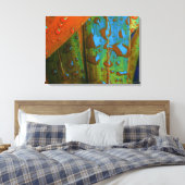 Toile Raindrops Go Tropical (Insitu(Chambre))