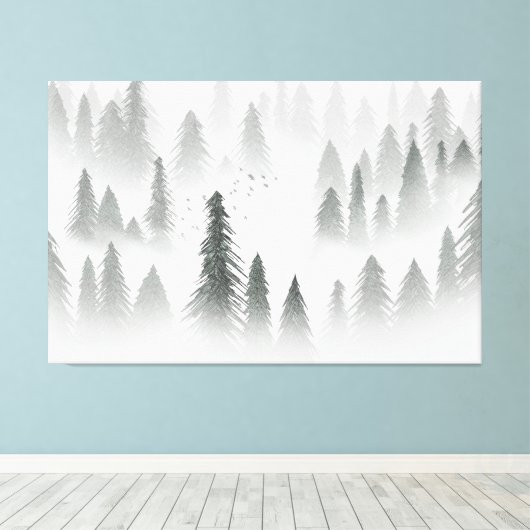 Toile Rainforest 1 (Insitu (Plancher de Bois))