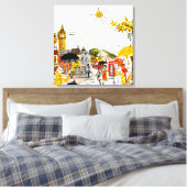 Toile Rainy Day à Londres (Insitu(Chambre))