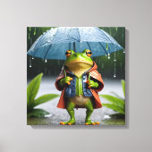 Toile Rainy Day Frog (Recto)