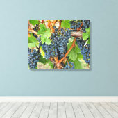 Toile Raisins pourpres (Insitu (Plancher de Bois))